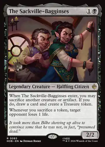 The Sackville-Bagginses - hob Spoiler