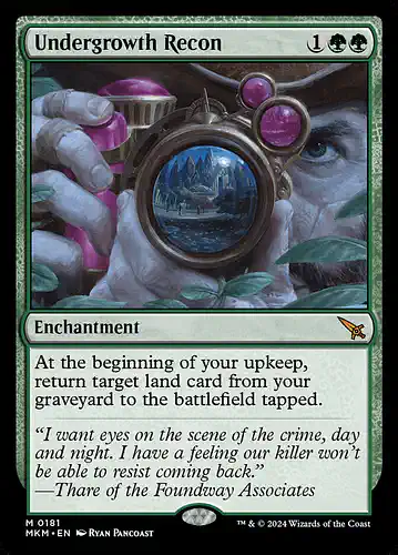 Undergrowth Recon - mkm Spoiler