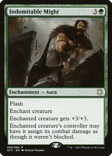 Indomitable Might - afc Spoiler