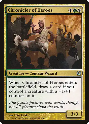 Chronicler of Heroes - ths Spoiler