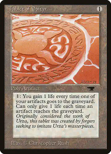 Tablet of Epityr - atq Spoiler