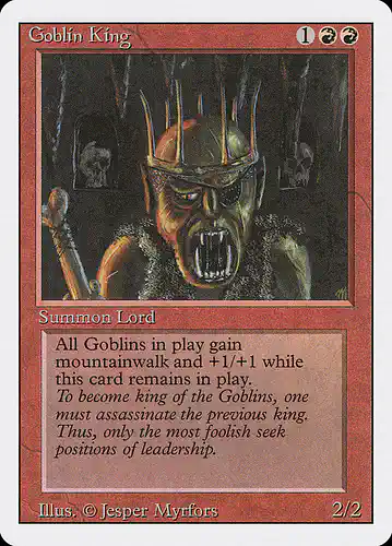 Goblin King - 3ed Spoiler
