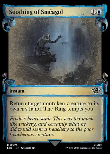 Soothing of Sméagol - ltr Spoiler