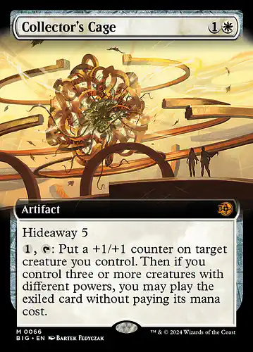 Collector's Cage - big Spoiler