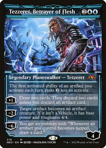 Tezzeret, Betrayer of Flesh - neo Spoiler