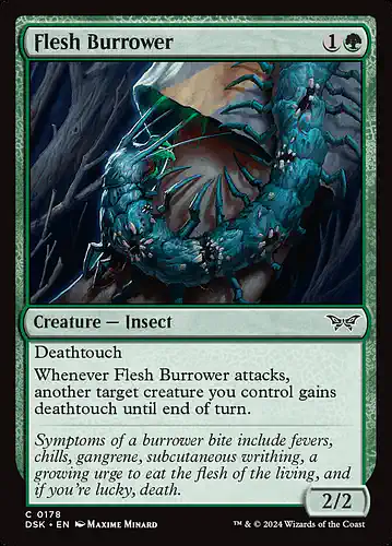 Flesh Burrower - dsk Spoiler