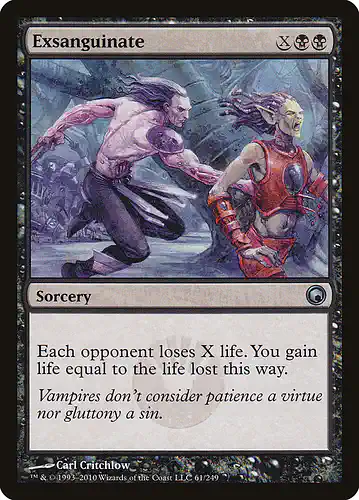 Exsanguinate - som Spoiler