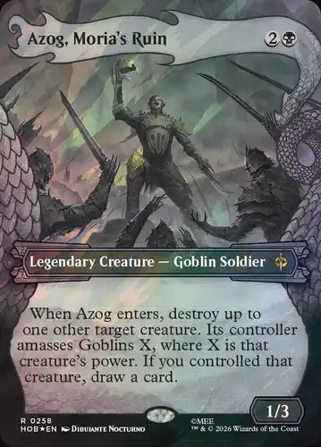 Azog, Moria's Ruin - hob Spoiler
