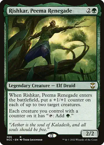 Rishkar, Peema Renegade - ncc Spoiler