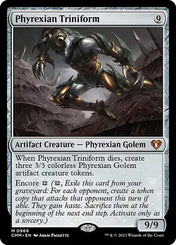 Phyrexian Triniform - cmm Spoiler