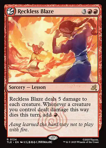 Reckless Blaze - tle Spoiler