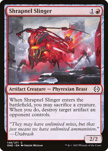 Shrapnel Slinger - one Spoiler