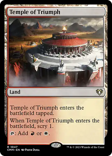 Temple of Triumph - cmm Spoiler