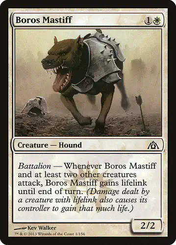 Boros Mastiff - dgm Spoiler