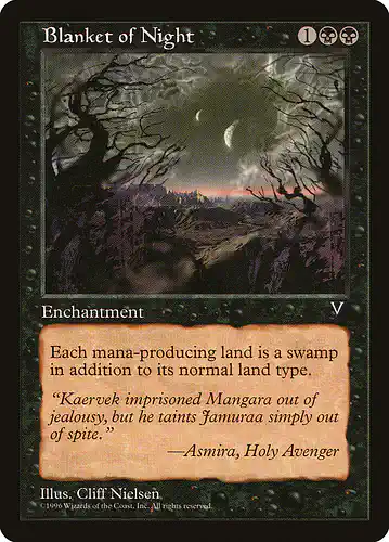 Blanket of Night - vis Spoiler