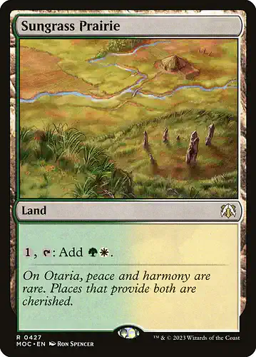 Sungrass Prairie - moc Spoiler