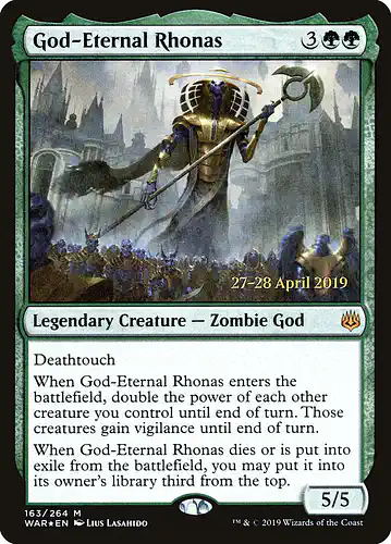 God-Eternal Rhonas - war Spoiler