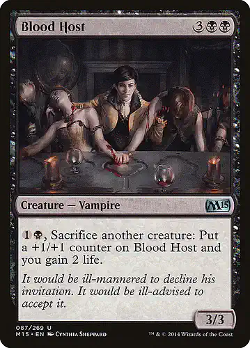 Blood Host - m15 Spoiler