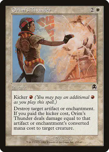Orim's Thunder - apc Spoiler