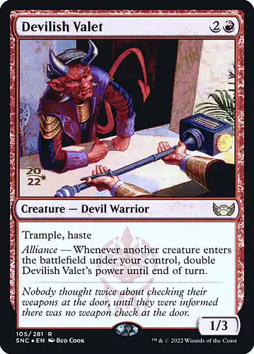 Devilish Valet - snc Spoiler