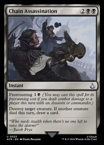 Chain Assassination - acr Spoiler
