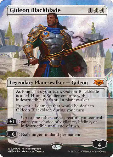 Gideon Blackblade - med Spoiler