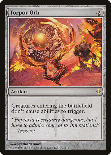 Torpor Orb - nph Spoiler