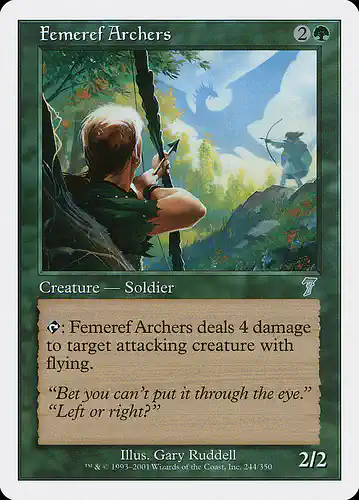 Femeref Archers - 7ed Spoiler