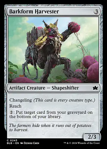 Barkform Harvester - blb Spoiler