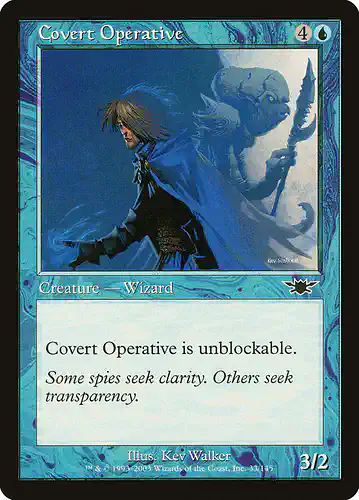 Covert Operative - lgn Spoiler