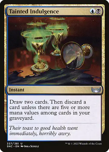 Tainted Indulgence - snc Spoiler