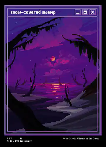 Snow-Covered Swamp - sld Spoiler