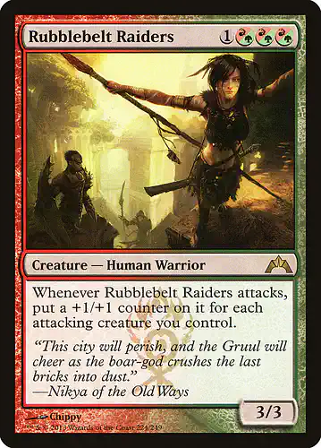 Rubblebelt Raiders - gtc Spoiler