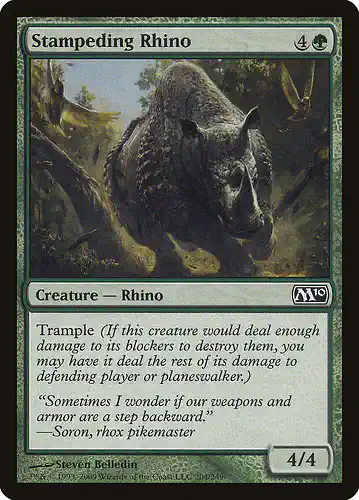 Stampeding Rhino - m10 Spoiler