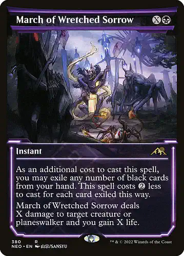 March of Wretched Sorrow - neo Spoiler