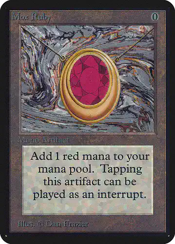 Mox Ruby - lea Spoiler