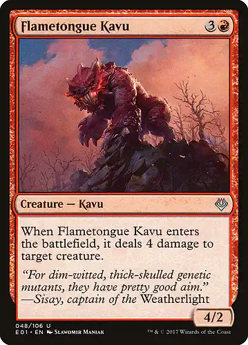 Flametongue Kavu - e01 Spoiler