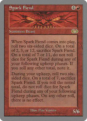 Spark Fiend - ugl Spoiler