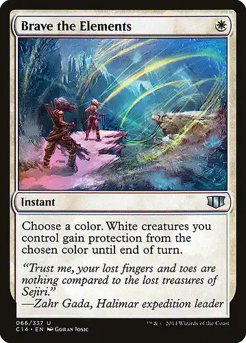 Brave the Elements - c14 Spoiler