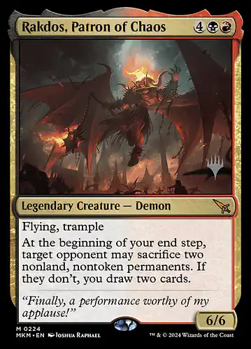 Rakdos, Patron of Chaos - mkm Spoiler