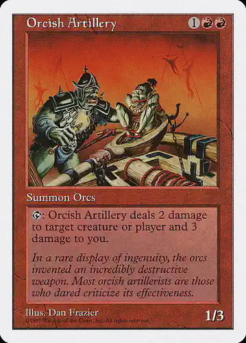 Orcish Artillery - 5ed Spoiler