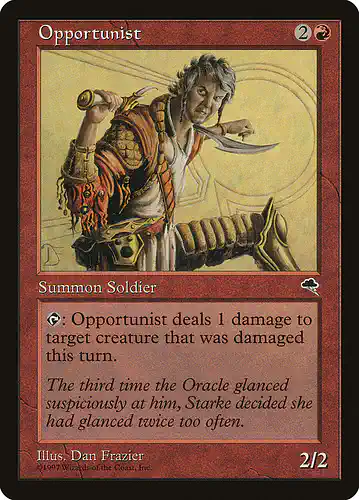 Opportunist - tmp Spoiler