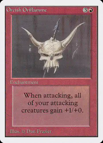 Orcish Oriflamme - 2ed Spoiler