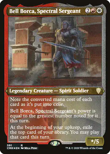 Bell Borca, Spectral Sergeant - cmr Spoiler