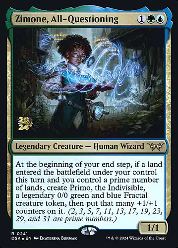 Zimone, All-Questioning - dsk Spoiler
