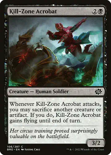 Kill-Zone Acrobat - bro Spoiler