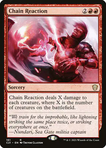 Chain Reaction - c21 Spoiler
