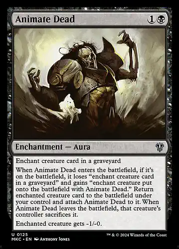 Animate Dead - mkc Spoiler