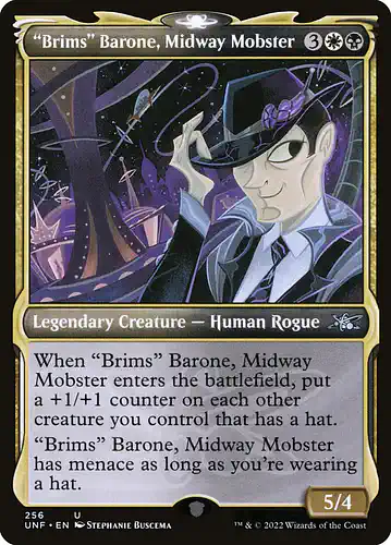 "Brims" Barone, Midway Mobster - unf Spoiler