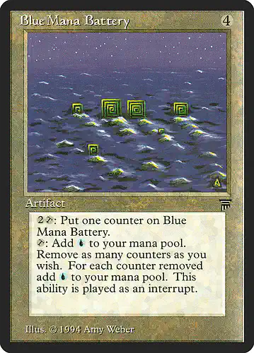 Blue Mana Battery - leg Spoiler